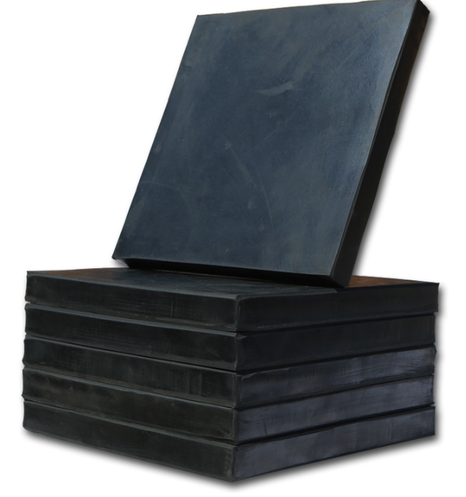 Wear-resistant EPDM rubber blocks